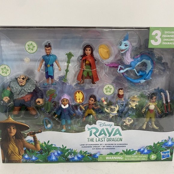 New Disney Raya and the Last Dragon Land of Kumandra Set - Picture 5 of 11